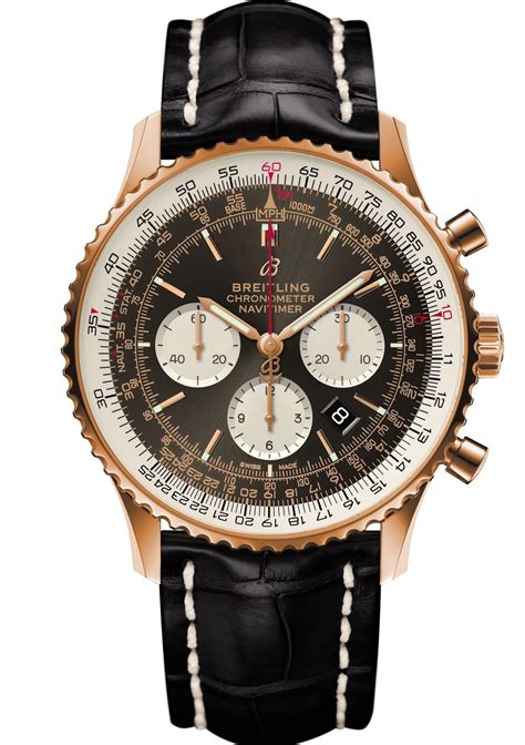 breitling navitimer strap leather|Breitling Navitimer crocodile strap.